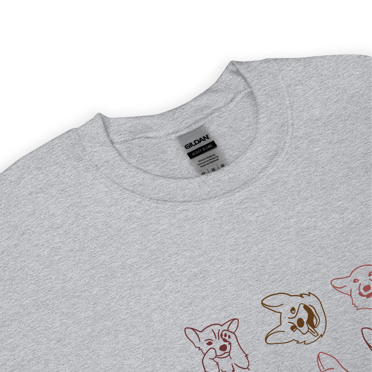 Corgi moods. Sweat – Gray