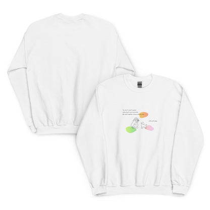 Life with dogs.  Sweat – White