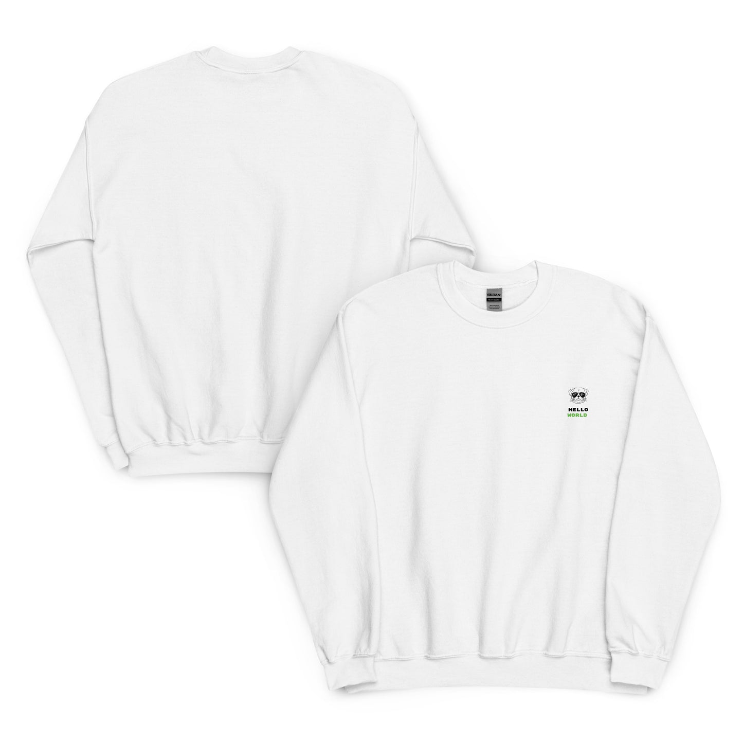 Hello, world. Sweat – White