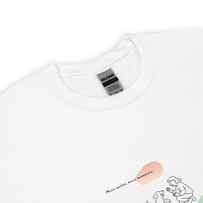 More smiles, more moments. Sweat – White