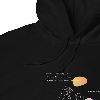 Life with dogs.  Hoodie – Black