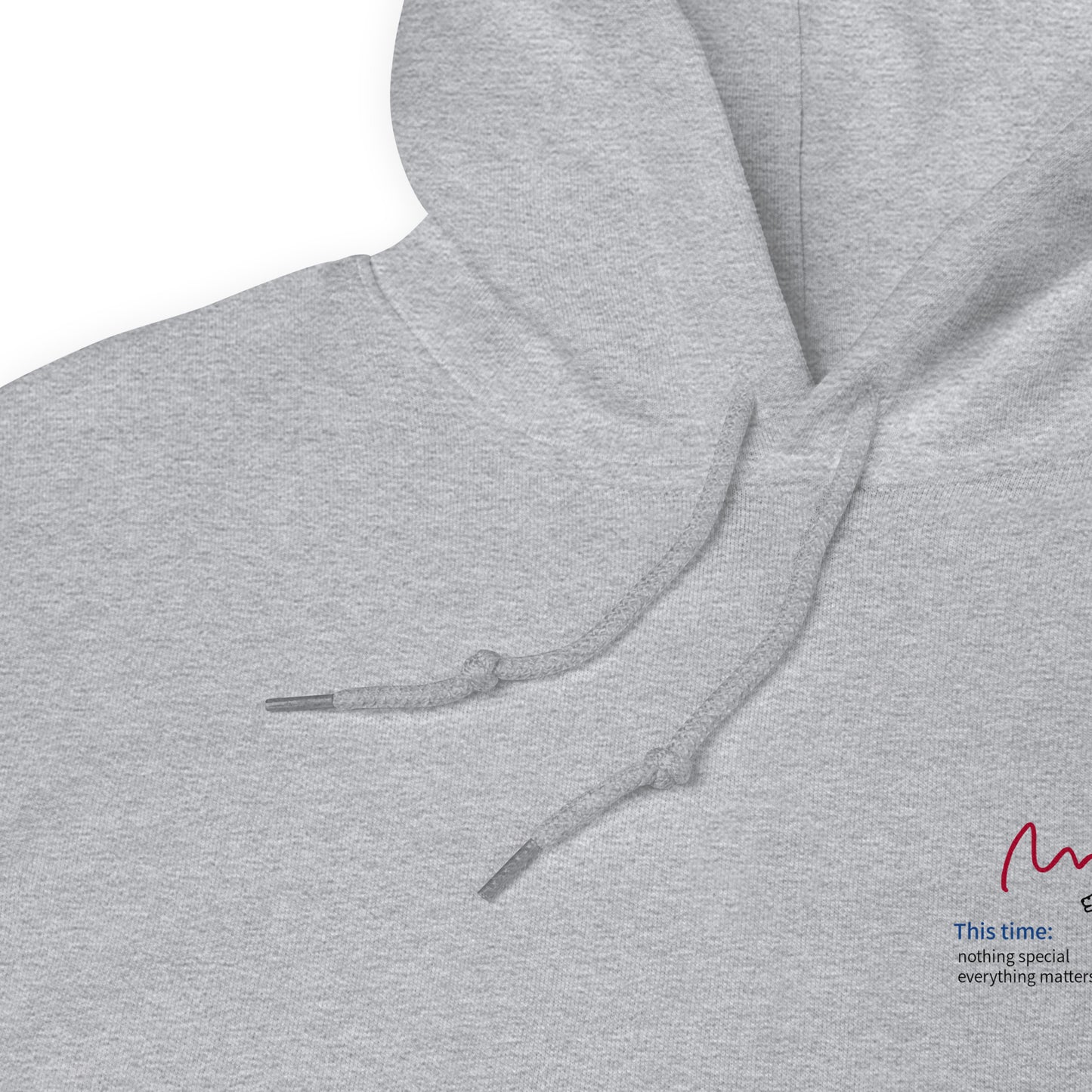 This time. Hoodie – Gray