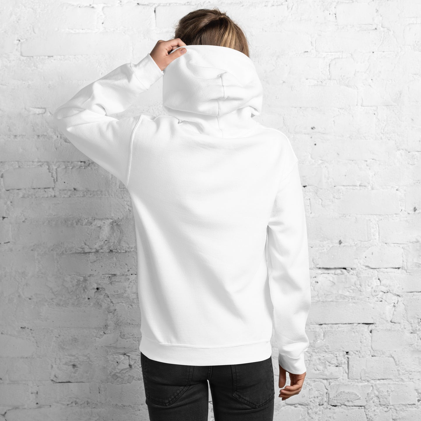 A SMALL LIGHT. Hoodie – White