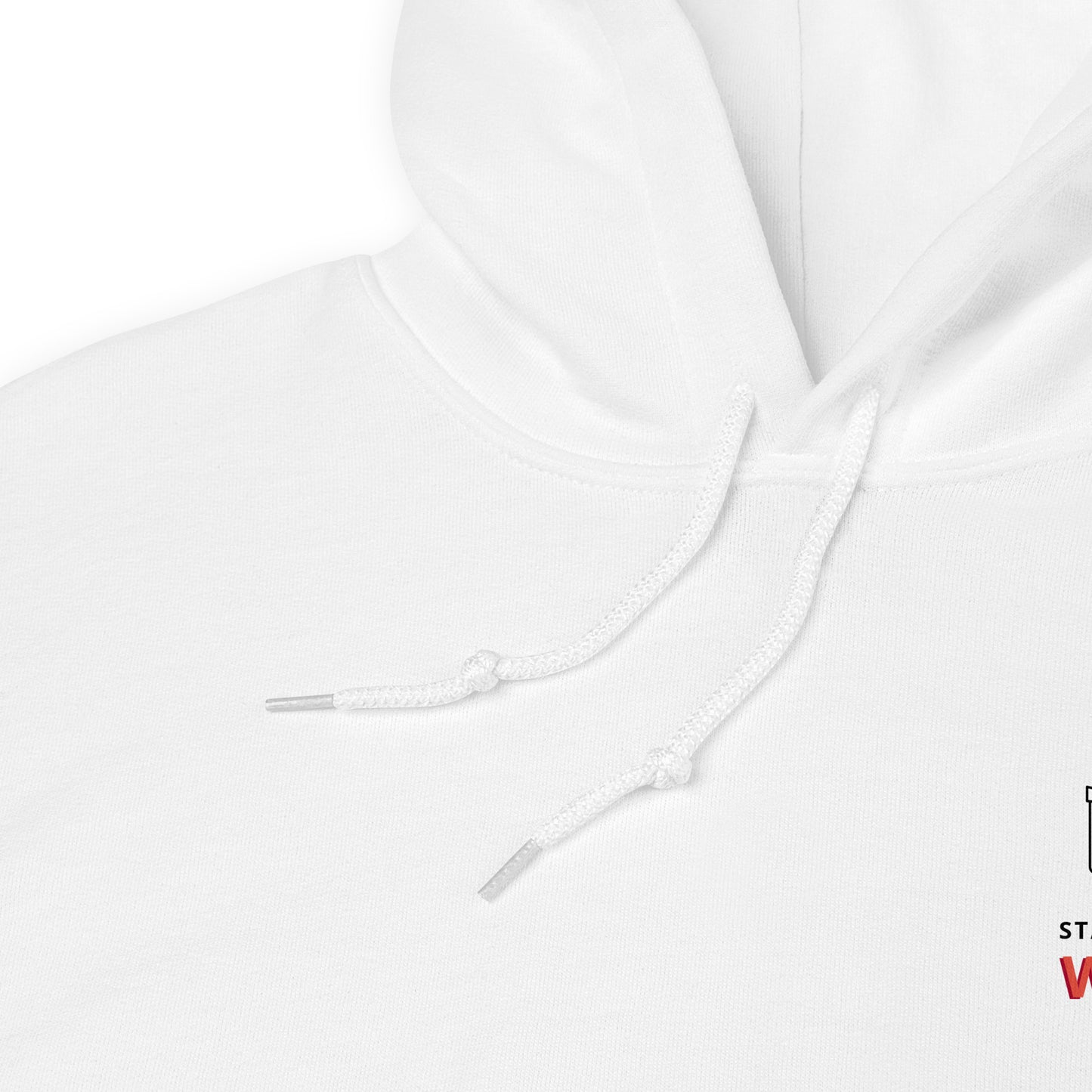 Stay with me. Hoodie – White