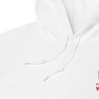 Stay with me. Hoodie – White