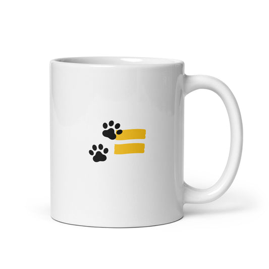 Equal steps.  Mug - White