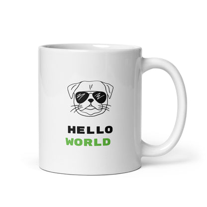 Hello, world.  Mug - White