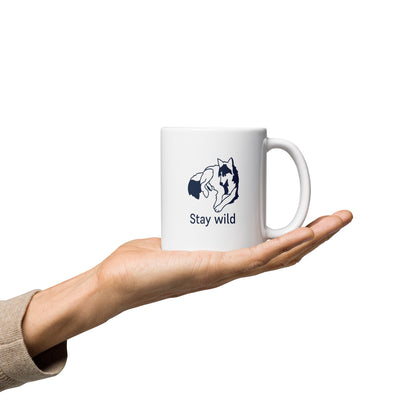 Stay wild.  Mug - White
