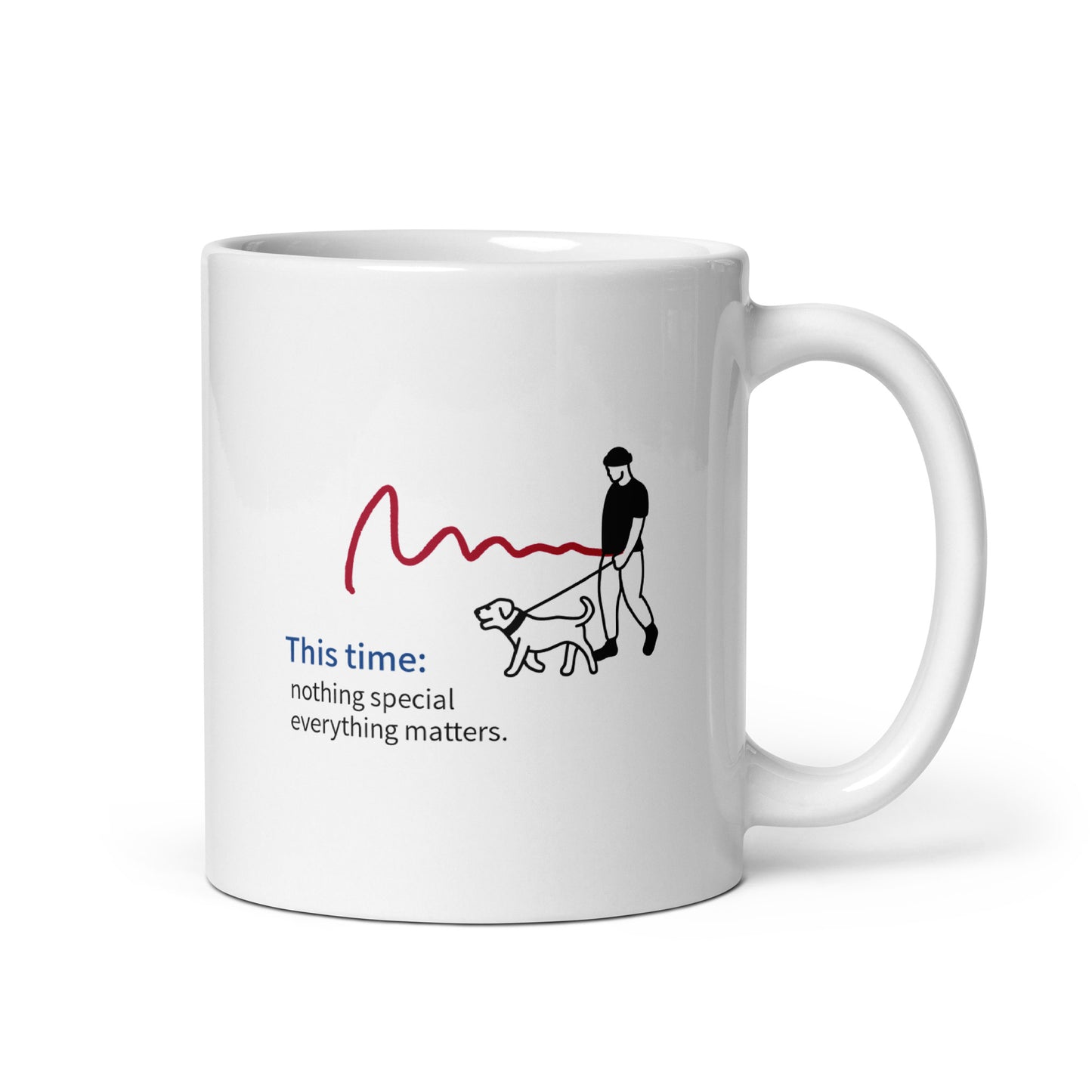 This time. Mug – White