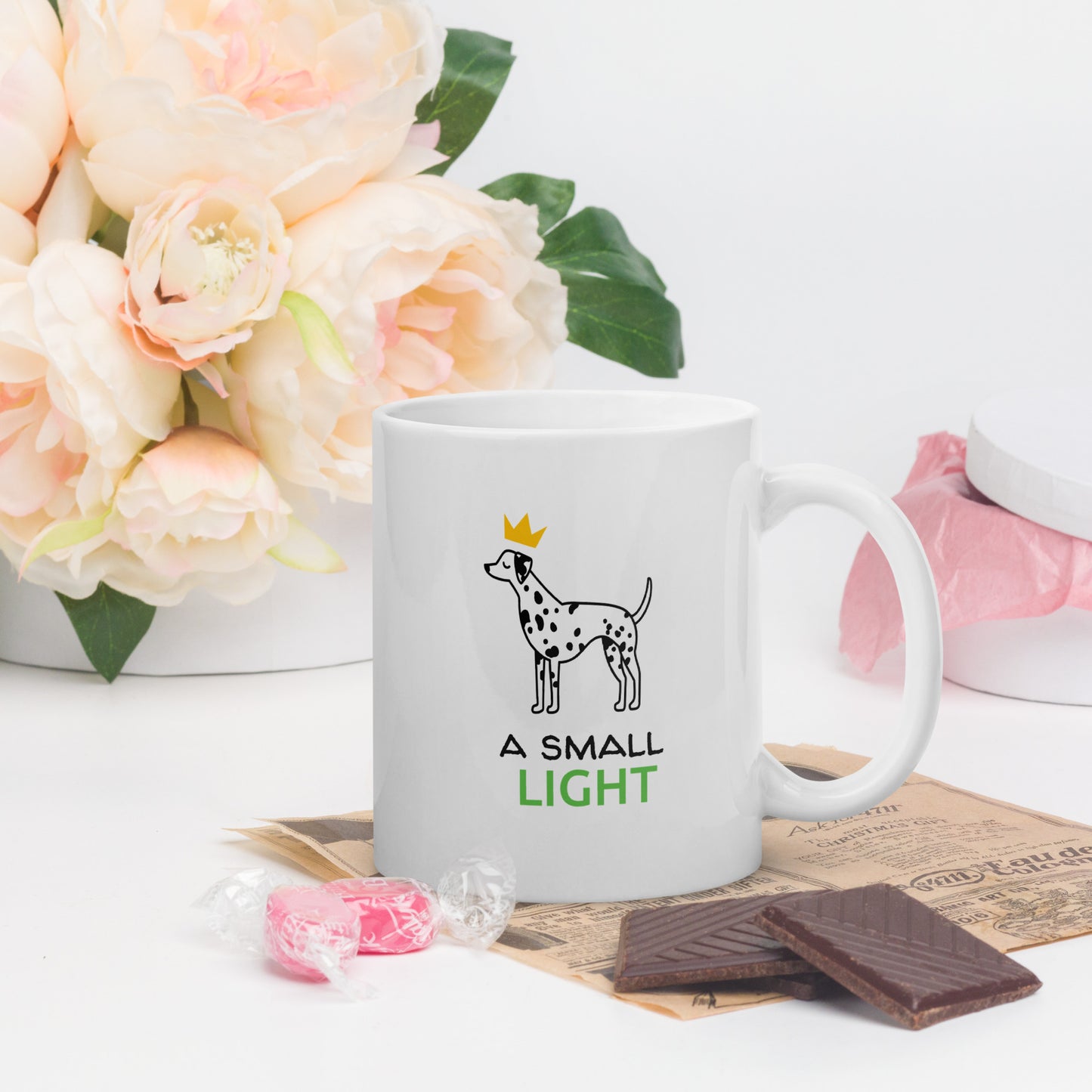A SMALL LIGHT. Mug – White