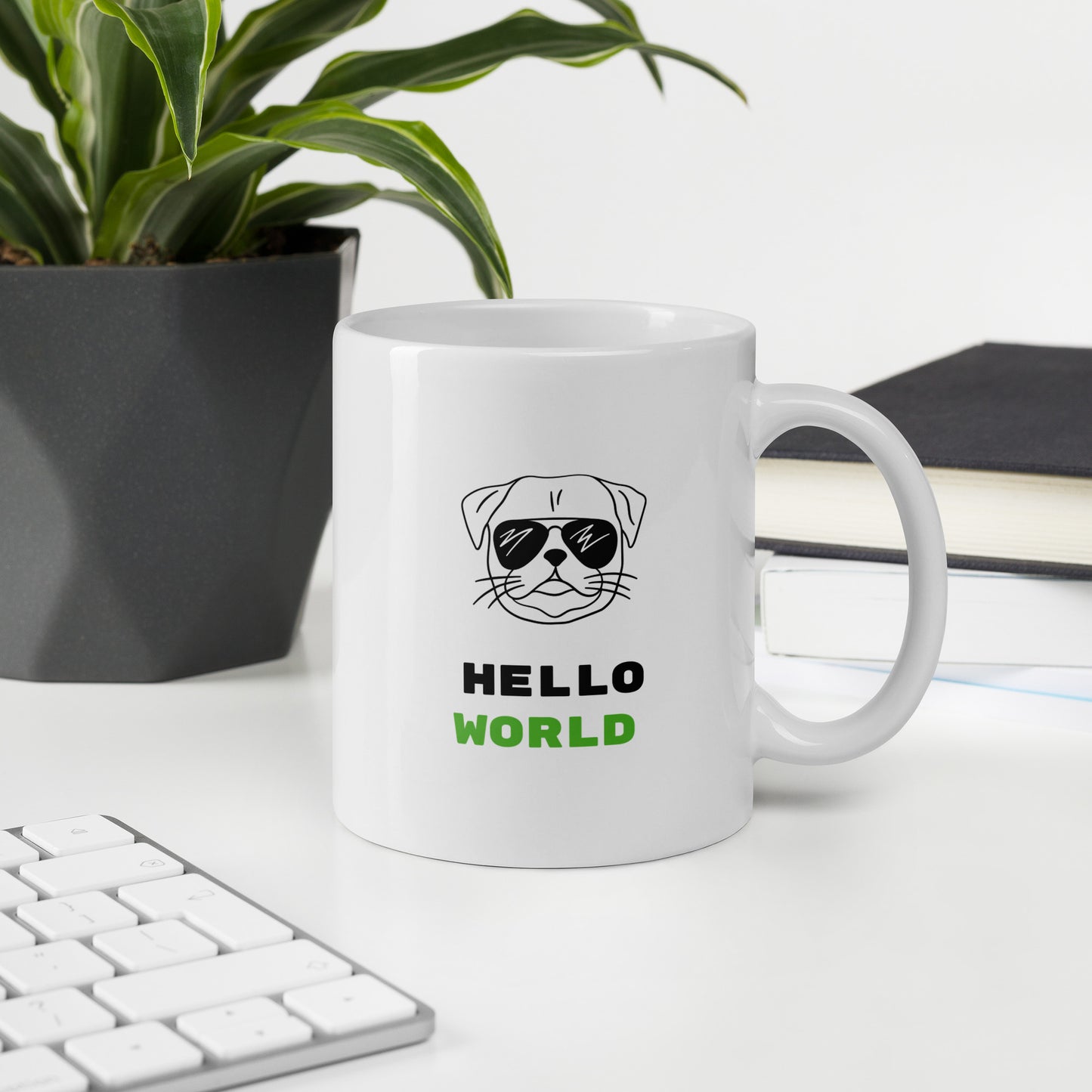 Hello, world.  Mug - White